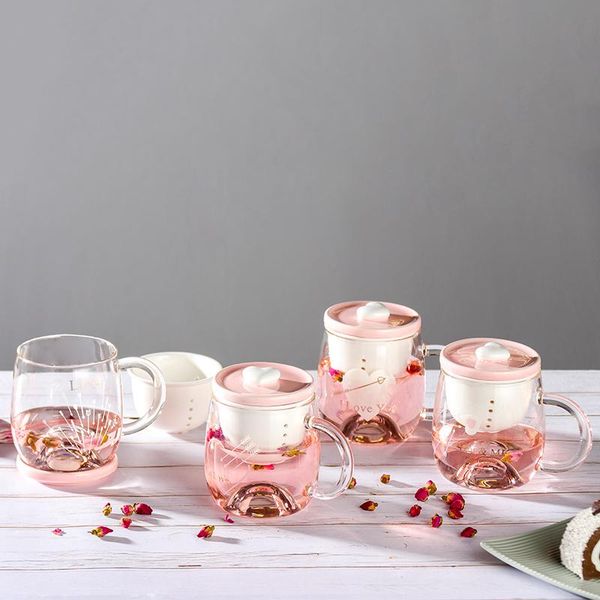 eyoula glass flower tea cup gift heart-shaped belt filter creative cute girl japanese ceramic mark heat-resistant divide wine glasse glasses
eyoula glass flower tea cup gift heart-shaped belt filter creative cute girl japanese ceramic mark heat-resistant divide wine glasse glasses