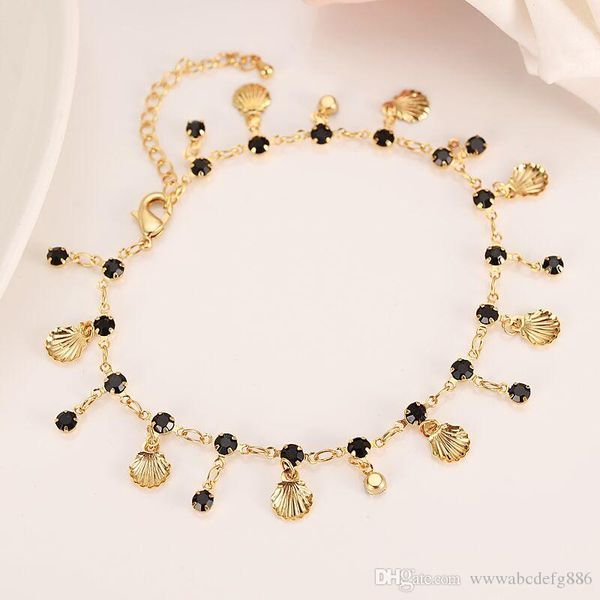 new korean fashion fine gold gf black cz unlimited charm multi-element bracelet lengthen size length anklet summer style, Red;blue 
new korean fashion fine gold gf black cz unlimited charm multi-element bracelet lengthen size length anklet summer style, Red;blue