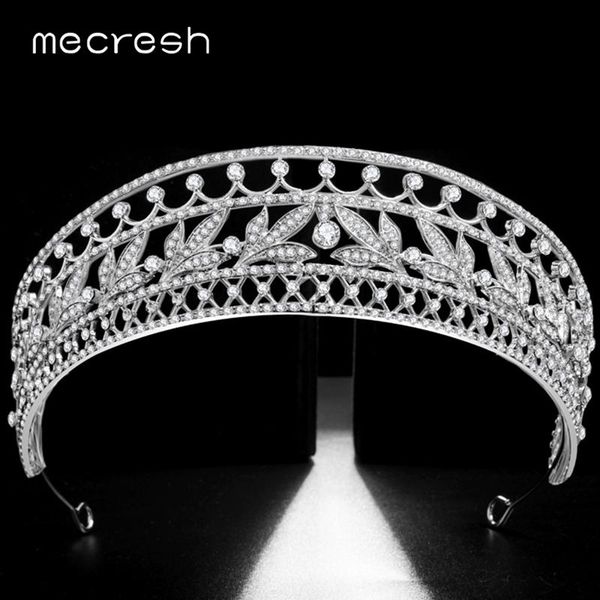 hair clips & barrettes mecresh leaves zircon brides crowns tiaras silver color crystal quinceanera pageant diadem wedding accessory hg281, Golden;silver
hair clips & barrettes mecresh leaves zircon brides crowns tiaras silver color crystal quinceanera pageant diadem wedding accessory hg281, Golden;silver