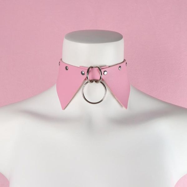 chokers pink leather choker necklaces statement harness for women neck collar punk jewelry gothic necklace harajuku accessories, Golden;silver
chokers pink leather choker necklaces statement harness for women neck collar punk jewelry gothic necklace harajuku accessories, Golden;silver