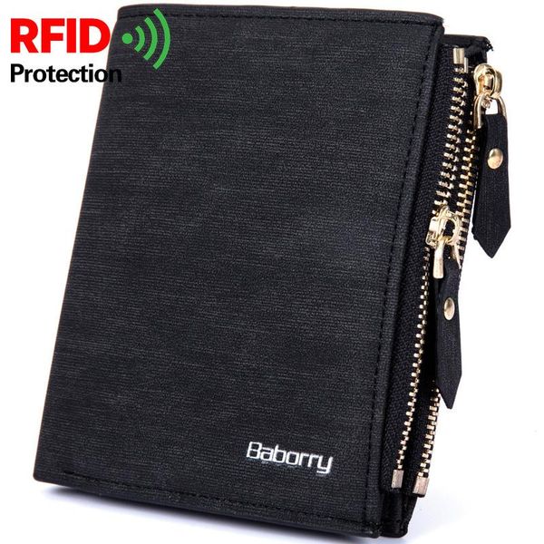 wallets vintage men wallet rfid theft protect coin bag zipper purse for with zippers magic short luxury men's purses, Red;black
wallets vintage men wallet rfid theft protect coin bag zipper purse for with zippers magic short luxury men's purses, Red;black