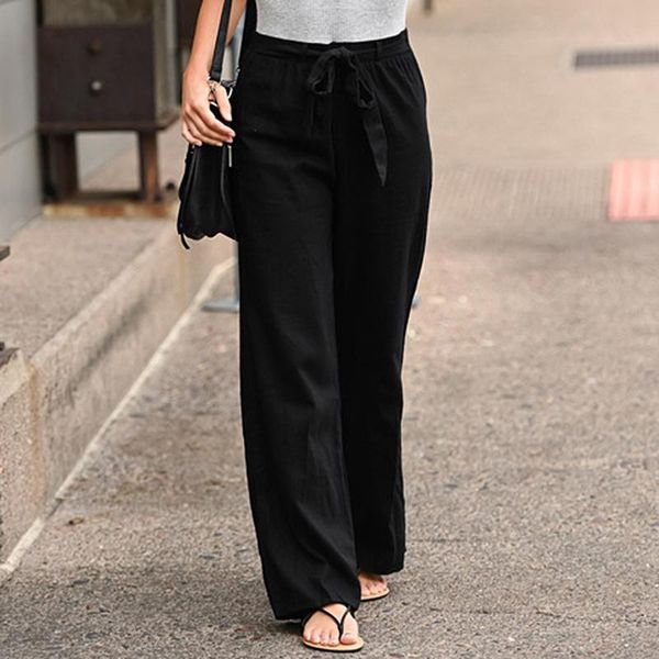 women's pants & capris 4 colors women fashion straight-leg with waistbands ladies casual solid color elastic high waist trousers, Black;white
women's pants & capris 4 colors women fashion straight-leg with waistbands ladies casual solid color elastic high waist trousers, Black;white