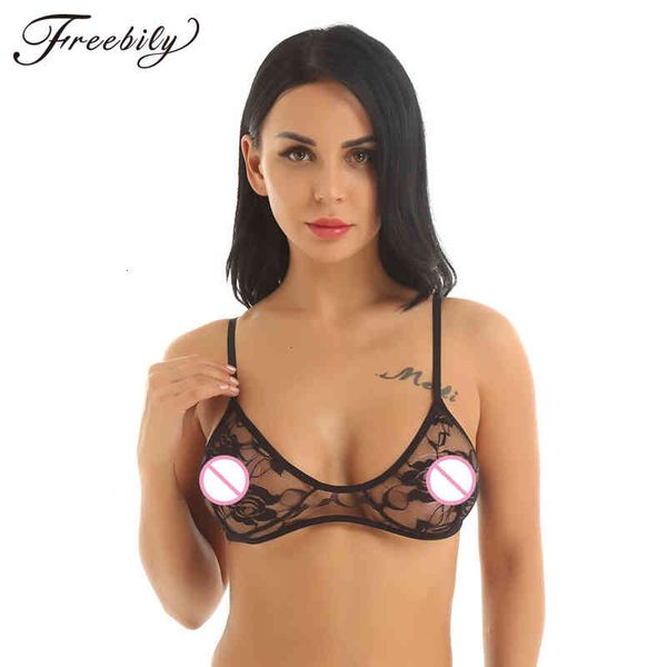 women erotic lingerie soft lace floral sheer nipple open hollow transparent bralette wire-unlined bra, Red;black
women erotic lingerie soft lace floral sheer nipple open hollow transparent bralette wire-unlined bra, Red;black