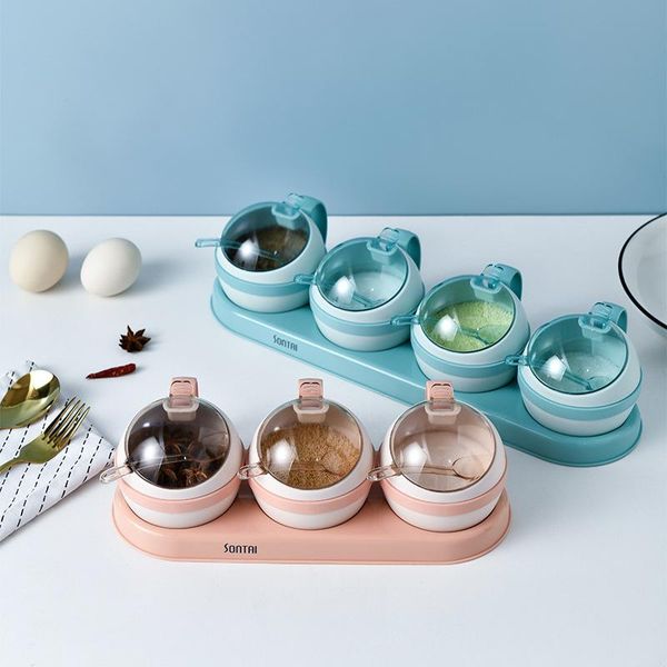 storage bottles & jars kitchen spice box creative salt monosodium glutamate sugar tank multifunctional household oil-proof jar with lid
storage bottles & jars kitchen spice box creative salt monosodium glutamate sugar tank multifunctional household oil-proof jar with lid