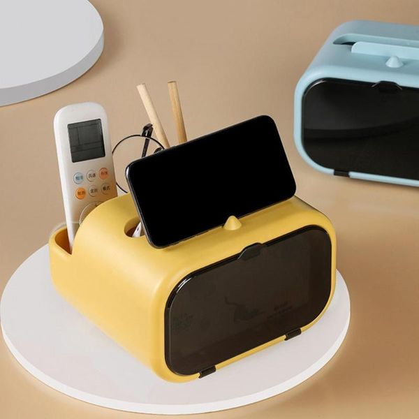 tissue boxes & napkins case with phone holder anti-dust napkin box magnetic lid sundries slot for office
tissue boxes & napkins case with phone holder anti-dust napkin box magnetic lid sundries slot for office