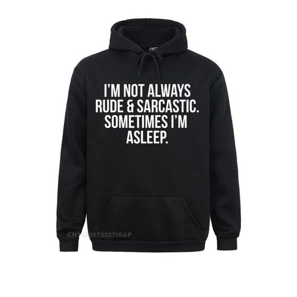 men's hoodies & sweatshirts i'm not always rude sarcastic sometimes asleep hoodie fall est vintage customized sportswears, Black
men's hoodies & sweatshirts i'm not always rude sarcastic sometimes asleep hoodie fall est vintage customized sportswears, Black