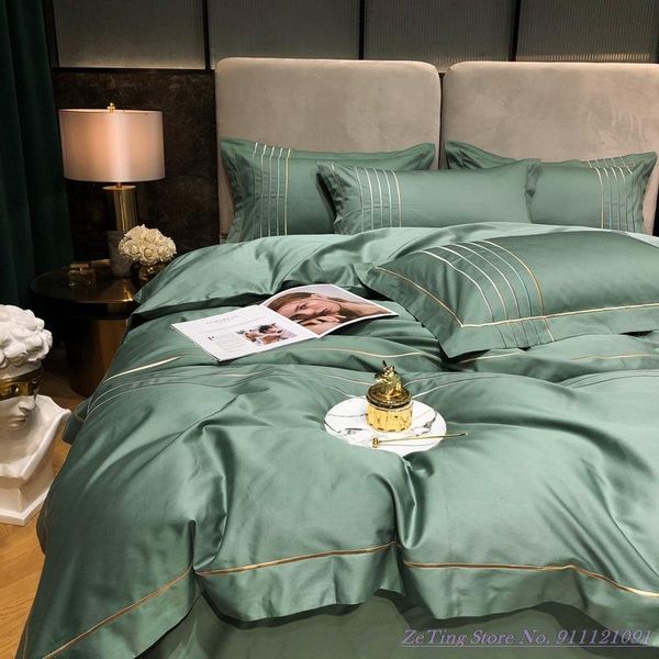 bedding sets super quality set 4pcs double-strand 120tc pimacotton embroidery cotton european luxury pure duvet cover 1.8mgray
bedding sets super quality set 4pcs double-strand 120tc pimacotton embroidery cotton european luxury pure duvet cover 1.8mgray