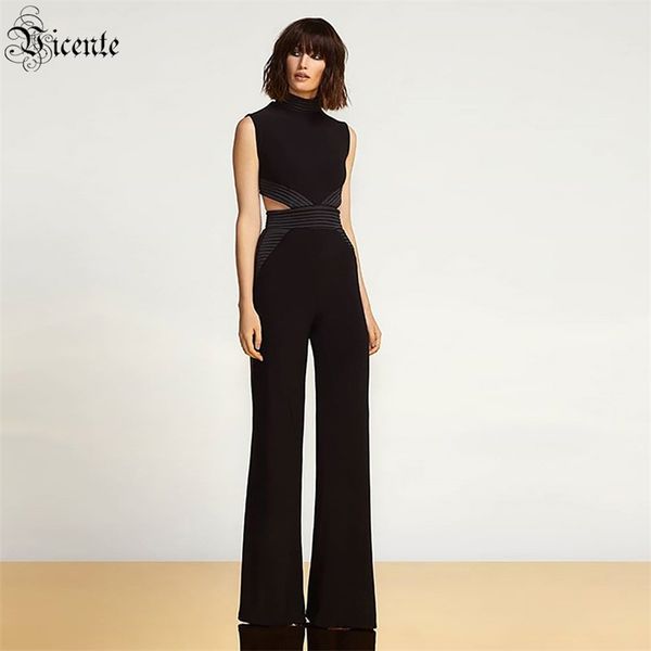 women's jumpsuit celebrity party cocktail dress waist cutout design black bandage 210520, Black;white
women's jumpsuit celebrity party cocktail dress waist cutout design black bandage 210520, Black;white