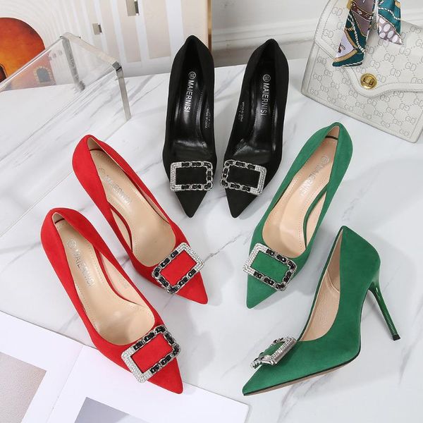 dress shoes maiernisi woman fetish metal decoration thin high heels pointed toe stripper green black stiletto wedding office pumps
dress shoes maiernisi woman fetish metal decoration thin high heels pointed toe stripper green black stiletto wedding office pumps
