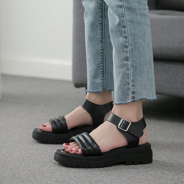 sandals female summer outdoor fashion 2021 women shoes ankle strap round toe ladies thick heels platform shallow casual, Black
sandals female summer outdoor fashion 2021 women shoes ankle strap round toe ladies thick heels platform shallow casual, Black