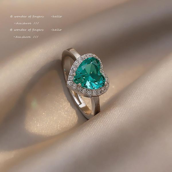 wedding rings french romantic blue crystal heart-shaped silvery for woman party girl's sweet jewelry luxury gift girlfriend, Slivery;golden
wedding rings french romantic blue crystal heart-shaped silvery for woman party girl's sweet jewelry luxury gift girlfriend, Slivery;golden