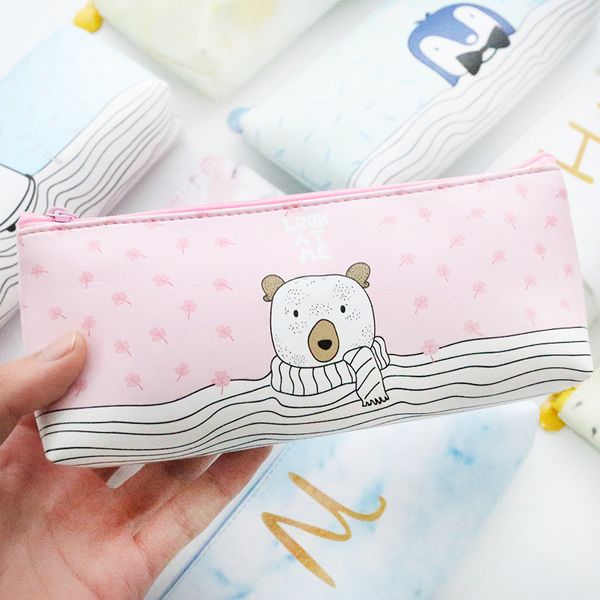 6pieces/lot 1pcs/sell brief kawaii animal pencil case canvas cute pink sloth school supplies stationery gift pencil box pencil bag
6pieces/lot 1pcs/sell brief kawaii animal pencil case canvas cute pink sloth school supplies stationery gift pencil box pencil bag