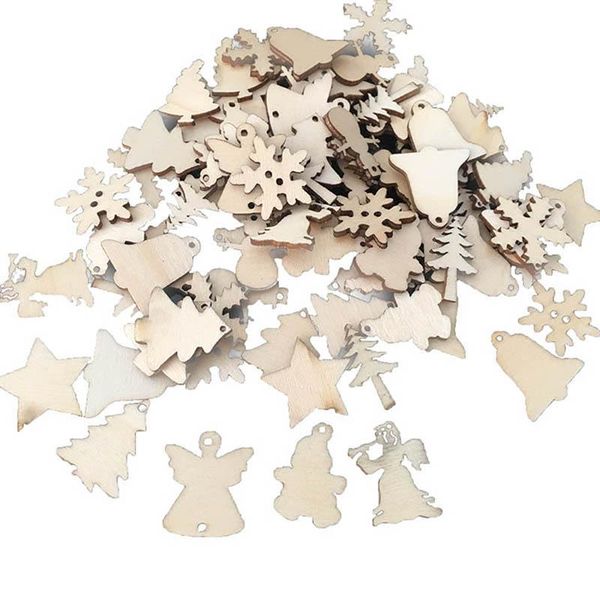 christmas decorations natural wood ornaments reindeer tree snowflakes bell santa star for home 2021 50pcs/pack
christmas decorations natural wood ornaments reindeer tree snowflakes bell santa star for home 2021 50pcs/pack