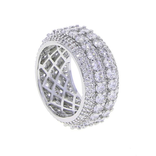 wedding rings full eternity band 2row round big cz for women men gold silver color paved simple jewelry engagement gifts, Slivery;golden
wedding rings full eternity band 2row round big cz for women men gold silver color paved simple jewelry engagement gifts, Slivery;golden