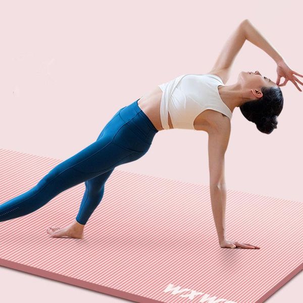 nrb non-slip yoga mats 10mm extrathick183cmx61cm for fitness tasteless pilates gym exercise pads with bandages
nrb non-slip yoga mats 10mm extrathick183cmx61cm for fitness tasteless pilates gym exercise pads with bandages