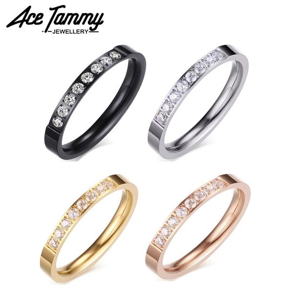 wedding rings women ring stainless steel band dainty engagement femal cz crystal for, Slivery;golden
wedding rings women ring stainless steel band dainty engagement femal cz crystal for, Slivery;golden
