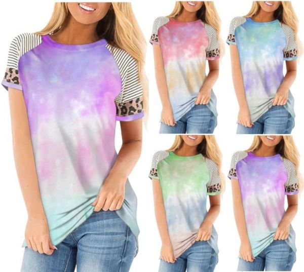 casual dresses summer round neck gradient stripe leopard stitching short sve t-shirt for women, Black;gray
casual dresses summer round neck gradient stripe leopard stitching short sve t-shirt for women, Black;gray