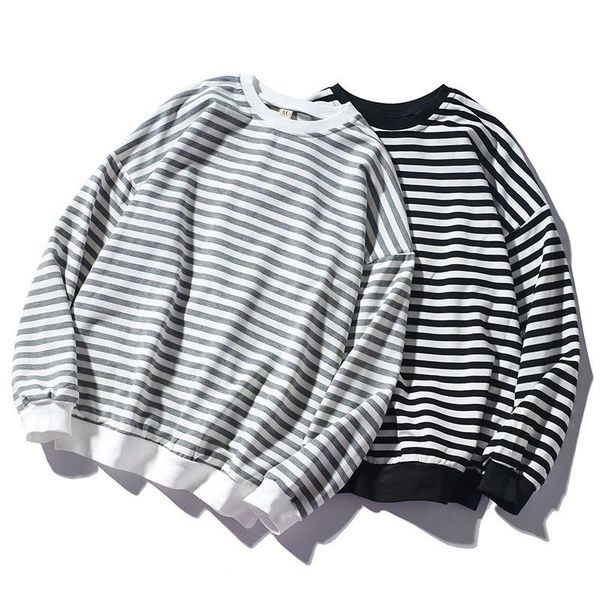 men's hoodies & sweatshirts qiwn autumn striped sweater round neck loose pullover casual sweatshirt anime hoodie lounge wear, Black
men's hoodies & sweatshirts qiwn autumn striped sweater round neck loose pullover casual sweatshirt anime hoodie lounge wear, Black