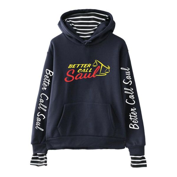better call saul fake two piece hoodies men women long sleeve hooded sweatshirt harajuku casual streetwear clothes women's & sweatshirt, Black
better call saul fake two piece hoodies men women long sleeve hooded sweatshirt harajuku casual streetwear clothes women's & sweatshirt, Black