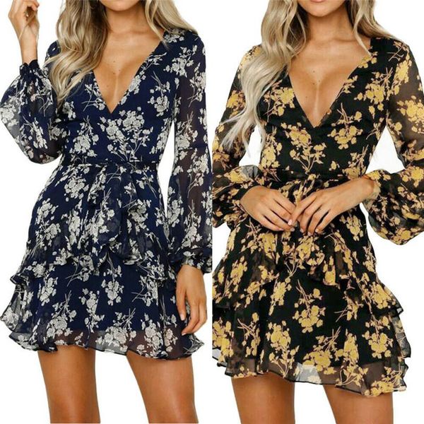 vintage women long sleeve v-neck boho dresses floral print beach style evening party short dress sundress high waist casual, Black;gray
vintage women long sleeve v-neck boho dresses floral print beach style evening party short dress sundress high waist casual, Black;gray