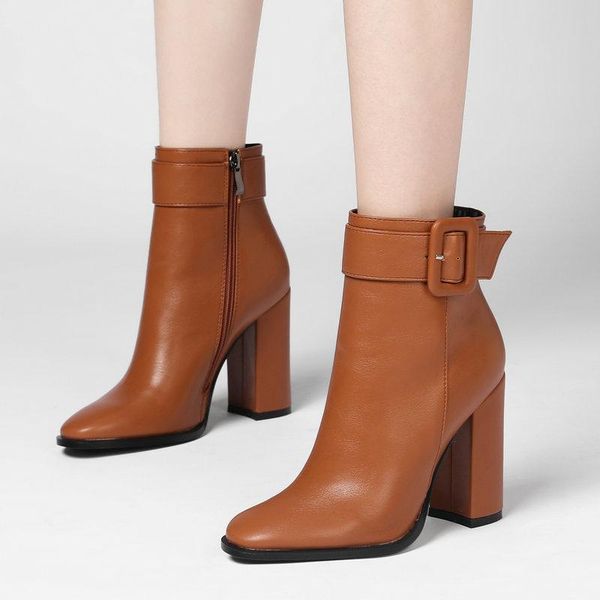 boots black beige brown women autumn winter square high heel ankle fashion zipper pointed toe short buckle shoes
boots black beige brown women autumn winter square high heel ankle fashion zipper pointed toe short buckle shoes