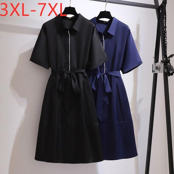 plus size dresses ladies 2021 summer shirt dress for women solid turn-down collar short sleeve belt midi 3xl 4xl 5xl 6xl 7xl, Black
plus size dresses ladies 2021 summer shirt dress for women solid turn-down collar short sleeve belt midi 3xl 4xl 5xl 6xl 7xl, Black