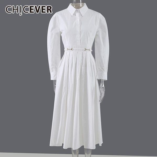 casual dresses chicever loose dress for women 2021 lapel collar long sleeve high waist minimalist midi female korean fashion, Black;gray
casual dresses chicever loose dress for women 2021 lapel collar long sleeve high waist minimalist midi female korean fashion, Black;gray