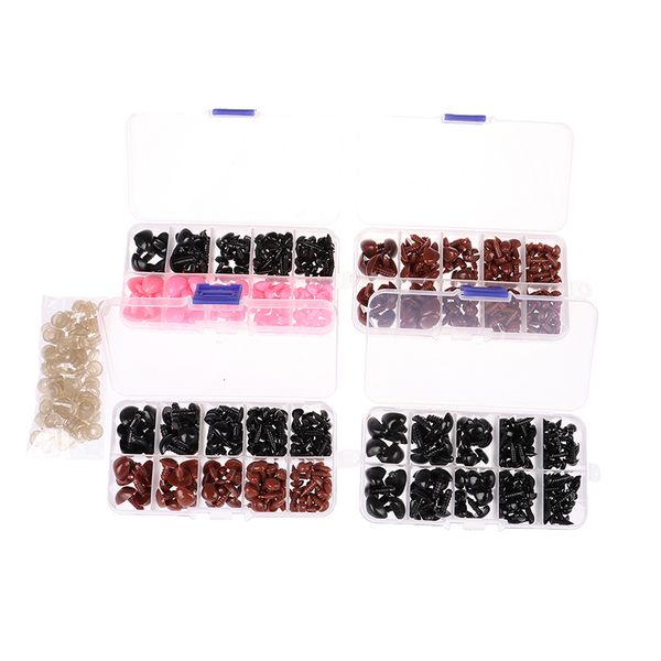 130pcs/box mini plastic safety noses triangle for teddy bear stuffed animals toys amigurumis dolls accessories
130pcs/box mini plastic safety noses triangle for teddy bear stuffed animals toys amigurumis dolls accessories