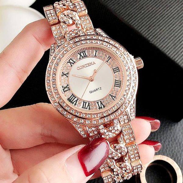 watch women 2021 rose gold ladies famous women's quartz watches lady wristwatch girl clock zegarek damski wristwatches, Slivery;brown
watch women 2021 rose gold ladies famous women's quartz watches lady wristwatch girl clock zegarek damski wristwatches, Slivery;brown