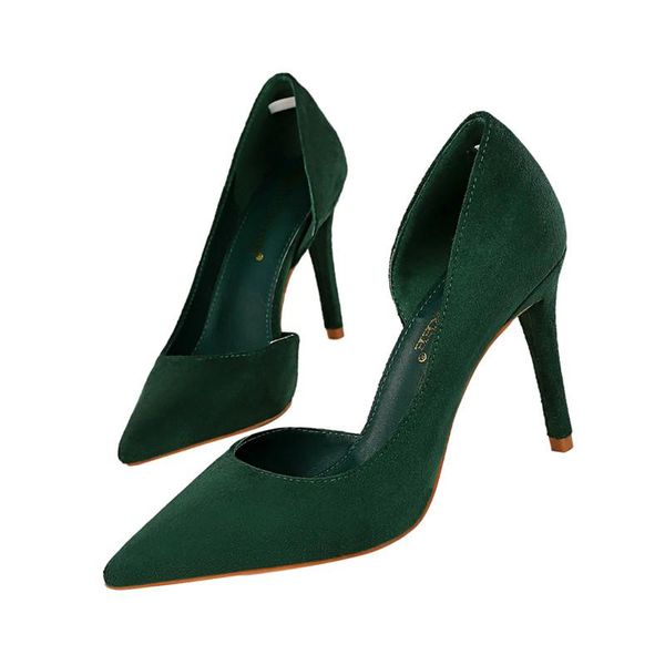 dress shoes european and american simple nightclub party women's stiletto banquet shallow mouth pointed high-heeled, Black
dress shoes european and american simple nightclub party women's stiletto banquet shallow mouth pointed high-heeled, Black