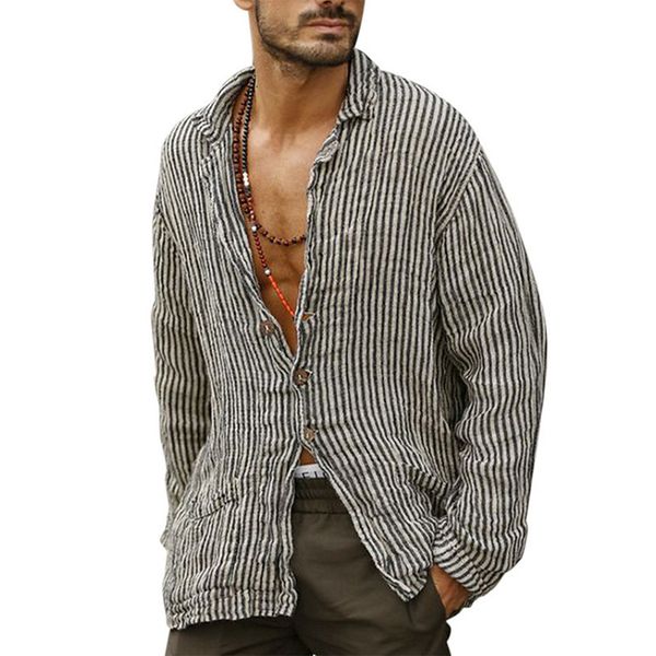 liberal tribal men's long sleeved shirt comfortable fit fashion retro style travel office entertainment, White;black
liberal tribal men's long sleeved shirt comfortable fit fashion retro style travel office entertainment, White;black