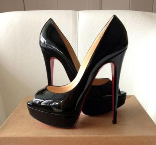 dress shoes classics brand open toe pumps 14cm women high heel sandal platform stiletto heels black/nude patent leather wedding + box
dress shoes classics brand open toe pumps 14cm women high heel sandal platform stiletto heels black/nude patent leather wedding + box
