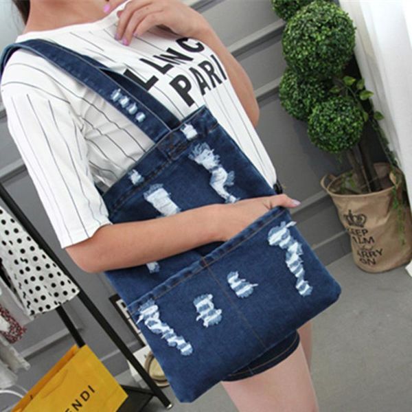 shopping bags fashion holes women canvas bag denim tote ladies large capacity brief handbags female organizer shoulder
shopping bags fashion holes women canvas bag denim tote ladies large capacity brief handbags female organizer shoulder