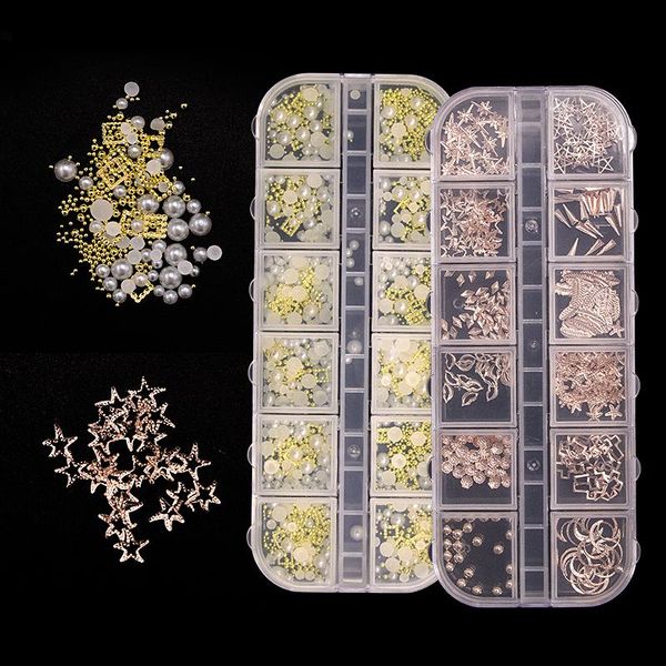 nail art decorations 1 box mixed shape diy 3d decoration irregularity pearl crystal rhinestone accessories, Silver;gold
nail art decorations 1 box mixed shape diy 3d decoration irregularity pearl crystal rhinestone accessories, Silver;gold