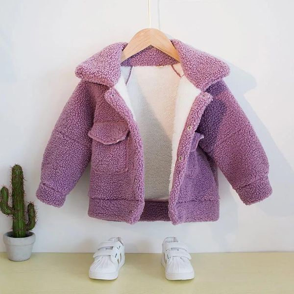 coat girls autumn and winter jackets girl's baby thick cotton fashion children's lamb wool warm, Blue;gray
coat girls autumn and winter jackets girl's baby thick cotton fashion children's lamb wool warm, Blue;gray
