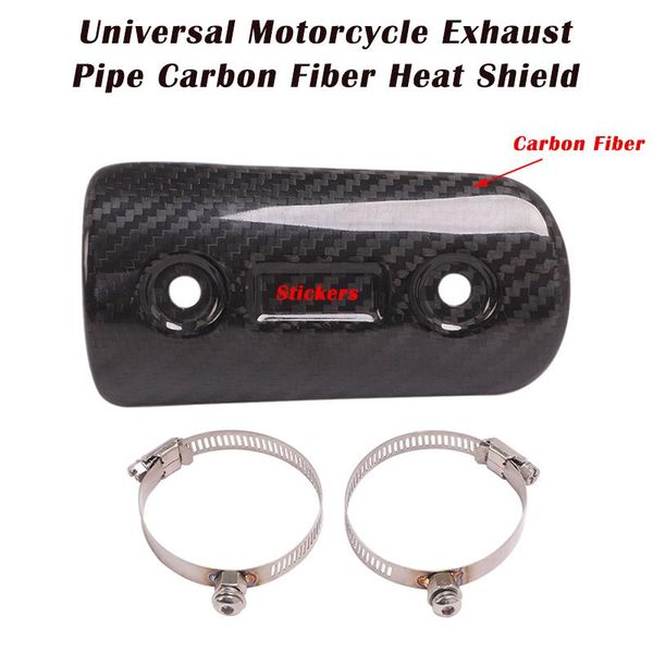 universal motorcycle pit cafe racer exhaust pipe protector heat shield cover guard anti-scalding carbon moto accesories system
universal motorcycle pit cafe racer exhaust pipe protector heat shield cover guard anti-scalding carbon moto accesories system