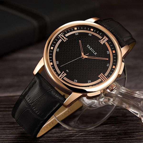 wristwatches yazole mens watches leather quartz analog wrist watch clock male waterproof business relogio masculino, Slivery;brown
wristwatches yazole mens watches leather quartz analog wrist watch clock male waterproof business relogio masculino, Slivery;brown