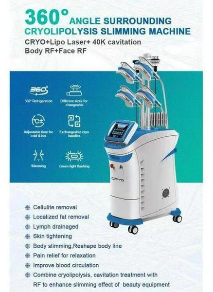 new arrival 9 in 1 body cryo slimming super 360 cryotherapy 4 handles working together cryolipolysis+cavitation+rf+lipolaser double chin rem
new arrival 9 in 1 body cryo slimming super 360 cryotherapy 4 handles working together cryolipolysis+cavitation+rf+lipolaser double chin rem