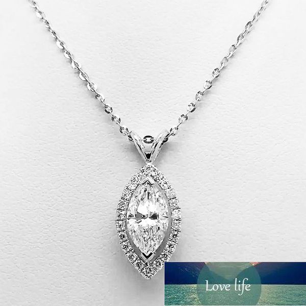 huitan silver color marquise shape pendent necklace for women aaa dazzling crystal zircon simple stylish female necklace jewelry, Golden;silver
huitan silver color marquise shape pendent necklace for women aaa dazzling crystal zircon simple stylish female necklace jewelry, Golden;silver