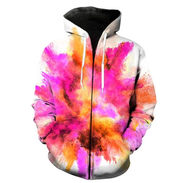 men's hoodies & sweatshirts colorful smoke 3d print zipper casual spring autumn streetwear men clothing hooded plus size, Black
men's hoodies & sweatshirts colorful smoke 3d print zipper casual spring autumn streetwear men clothing hooded plus size, Black