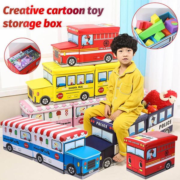 storage bags box foldable stool portable toy organizer tidy cute cartoon cars home container bag household goods
storage bags box foldable stool portable toy organizer tidy cute cartoon cars home container bag household goods