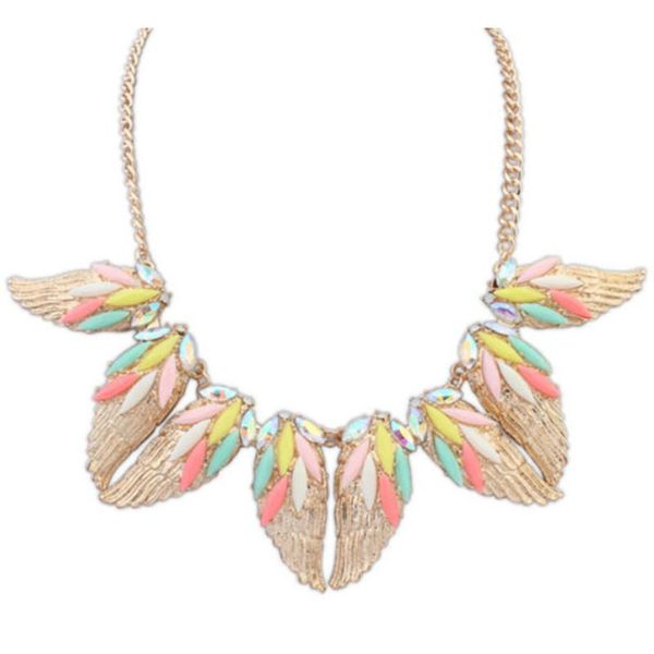 chokers exaggeration colorful angel choker for woman fashion crystal statement necklace bijoux, Golden;silver
chokers exaggeration colorful angel choker for woman fashion crystal statement necklace bijoux, Golden;silver