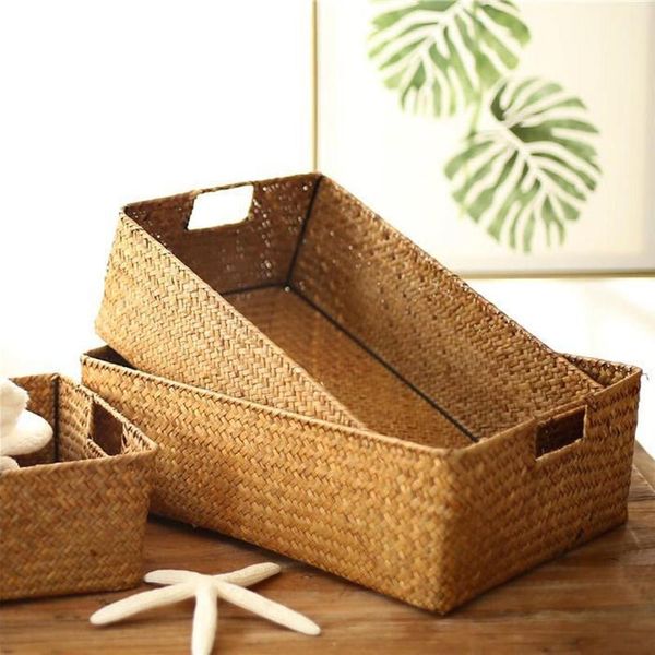storage baskets hand woven basket clothing box rectangular rattan wicker container fruit cosmetic organizer
storage baskets hand woven basket clothing box rectangular rattan wicker container fruit cosmetic organizer