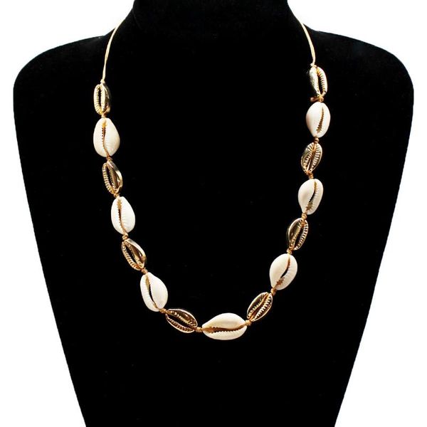 chains bohemian handmade rope chain shell necklaces for women boho fashion creative vintage beach necklace women's choker jewelry gift, Silver
chains bohemian handmade rope chain shell necklaces for women boho fashion creative vintage beach necklace women's choker jewelry gift, Silver