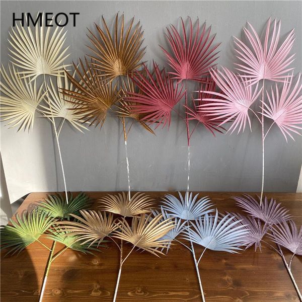 decorative flowers & wreaths artificial flower palm 3 heads fan leaf plastic green plants wedding arrangement color table home decor po prop
decorative flowers & wreaths artificial flower palm 3 heads fan leaf plastic green plants wedding arrangement color table home decor po prop