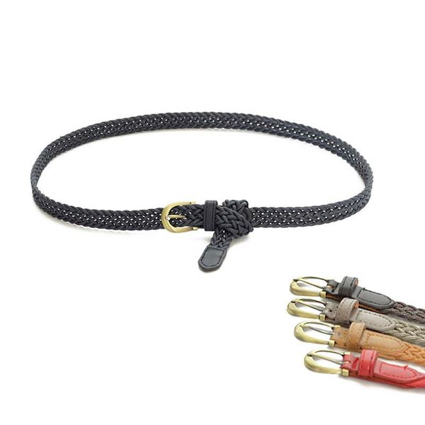 belts pu leather womens vintage fashion belt style soft colors rope braid female knitted knot for dress bg-497, Black;brown
belts pu leather womens vintage fashion belt style soft colors rope braid female knitted knot for dress bg-497, Black;brown