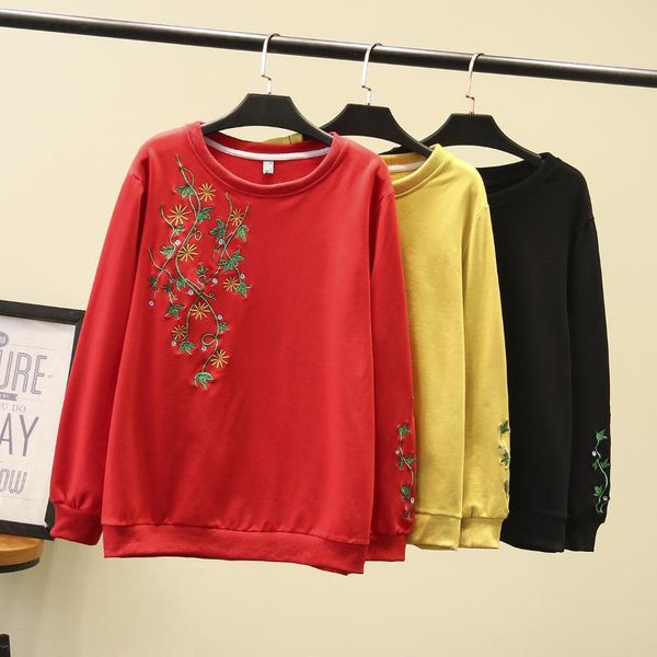 women's hoodies & sweatshirts women long sleeve sweatshirt 2021 spring pullover large size embroidery hoody for female loose s79-8065, Black
women's hoodies & sweatshirts women long sleeve sweatshirt 2021 spring pullover large size embroidery hoody for female loose s79-8065, Black