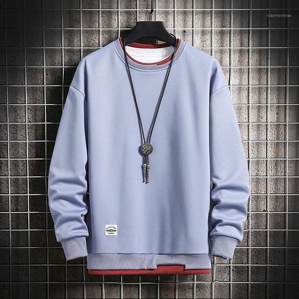 men's hoodies & sweatshirts casual sweatshirt harajuku solid color 2021 fashion fake two-piece o-neck hoodie hip hop, Black
men's hoodies & sweatshirts casual sweatshirt harajuku solid color 2021 fashion fake two-piece o-neck hoodie hip hop, Black