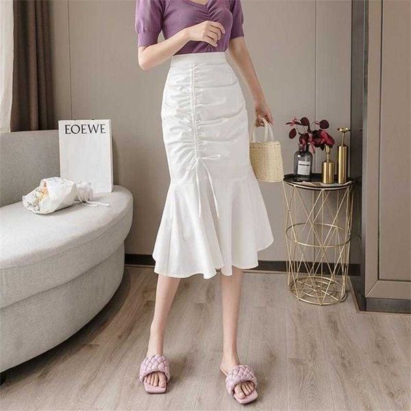 skirts fishtail midi womens 2021 autumn irregular elastic drawstring long female office black white lady streetwear
skirts fishtail midi womens 2021 autumn irregular elastic drawstring long female office black white lady streetwear