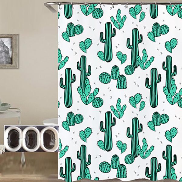 shower curtains polyester cactus curtain bathtub plant printing bath screen waterproof mildew proof bathing for home,el
shower curtains polyester cactus curtain bathtub plant printing bath screen waterproof mildew proof bathing for home,el